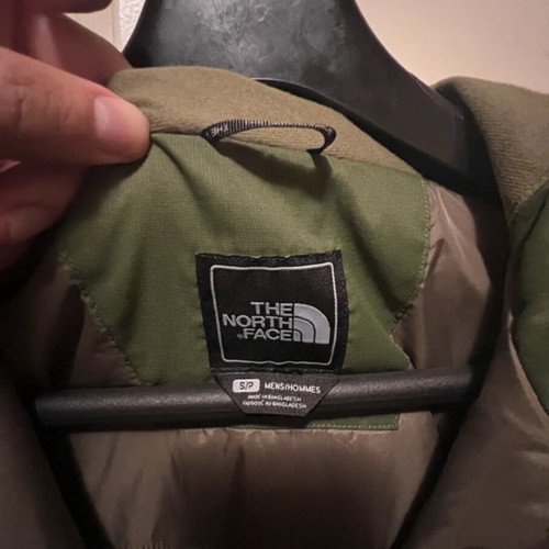 The North Face Quest insulated jacket used, green, size S