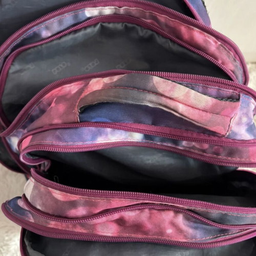 Polo school backpack used with 5 compartments and waterproof