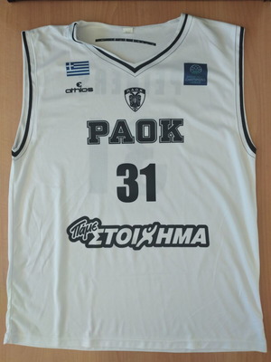 ΠΑΟΚ BCL, Peiners, φορεμένη φανέλα