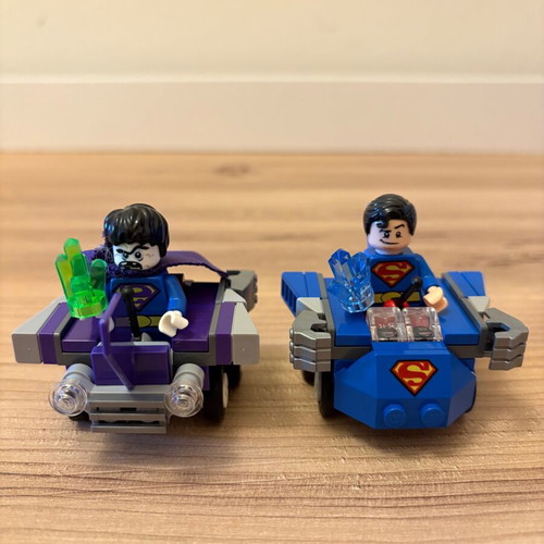Lego superhero set Superman vs. Bizaro Mighty Micros 76068 used