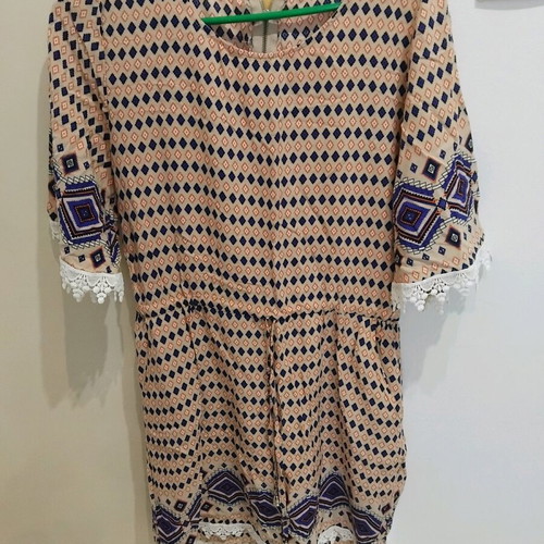 Caftan dress like new, multicolored, size S