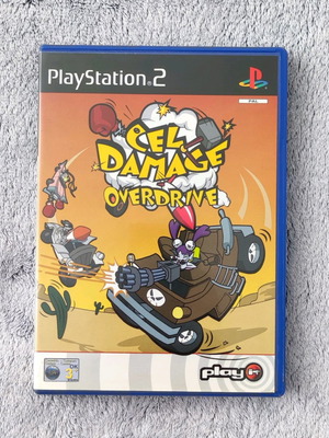 Cel Damage Overdrive PlayStation 2 used with manual