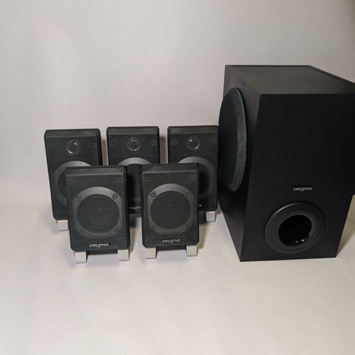 Creative Inspire T5400 5.1 Computer Speakers used, 74W