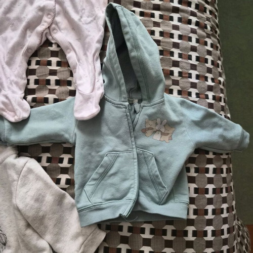 Baby bodysuits and jackets from 1 month like new