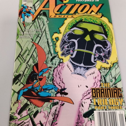 Action Comics #649 used, Superman, script by Roger Stern