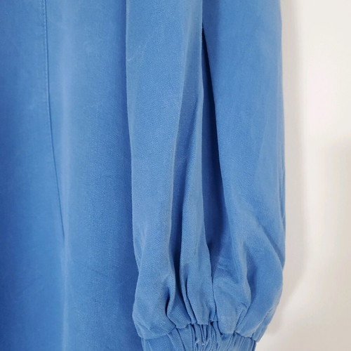 Zara dress shirt with hood 13-14 years like new, blue