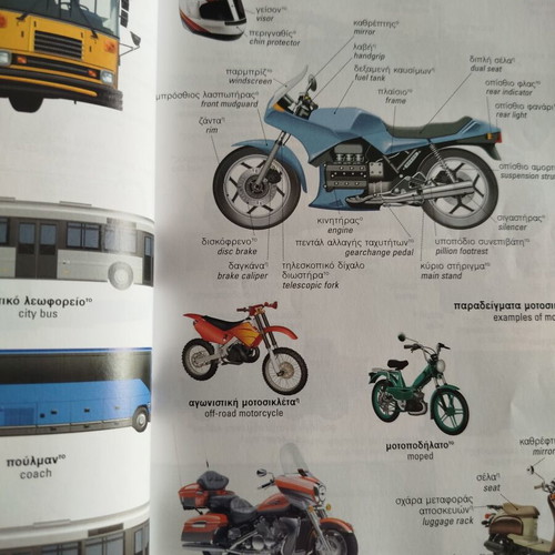 Junior Visual Dictionary Greek-English used