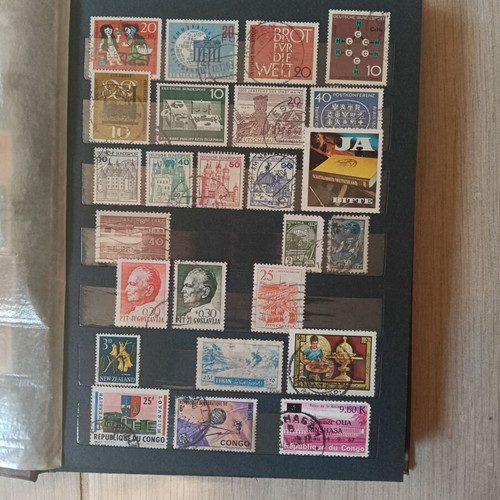 Foreign stamps collection
