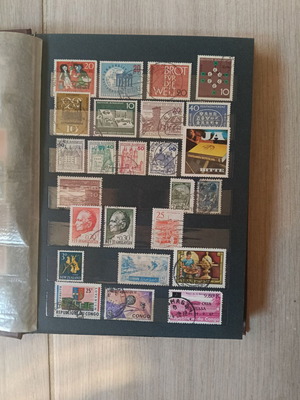 Foreign stamps collection