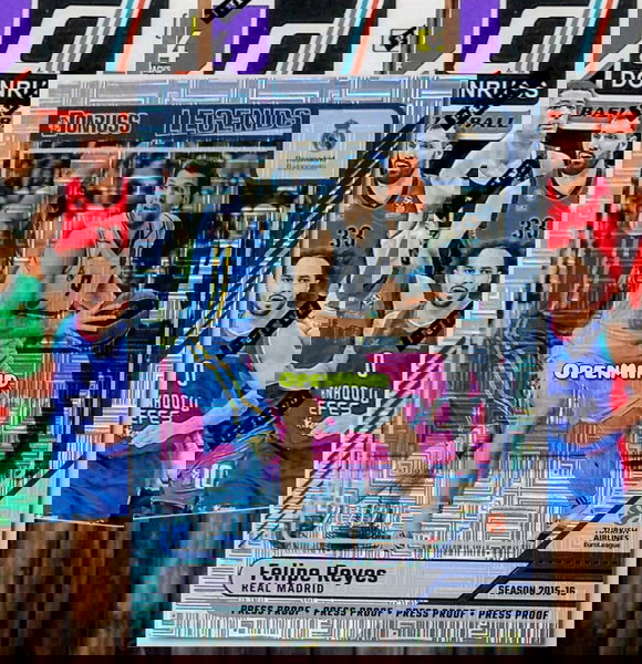 REYES - PRESS PROOF /275 - REAL MADRID - DONRUSS EUROLEAGUE 2024-25