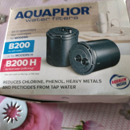 Aquaphor water filters new, set of 2 pieces