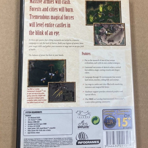 PC Total Annihilation Kingdoms used in very good condition