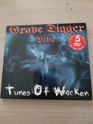 Grave Digger Tunes Of Wacken CD DVD μεταχειρισμένο, live compilation