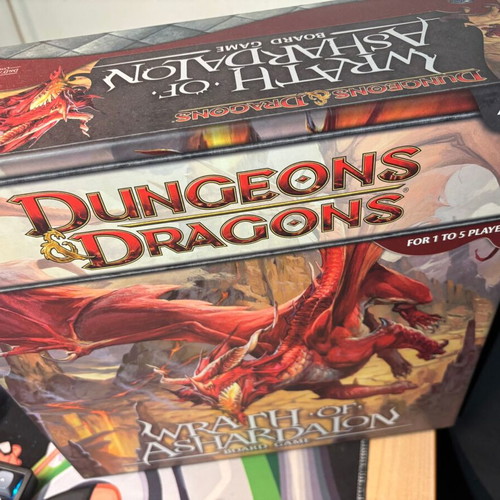 Dungeons and Dragons Wrath of Ashardalon board game new