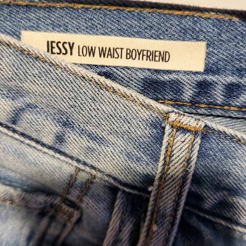 Tally Weijl women's jeans no.36 like new with blue and pink prints