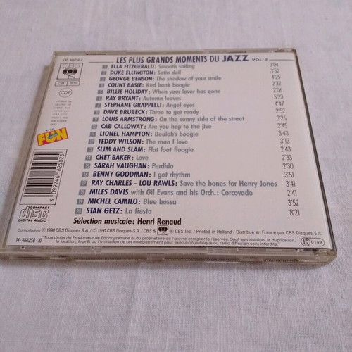 Jazz CD in like new condition