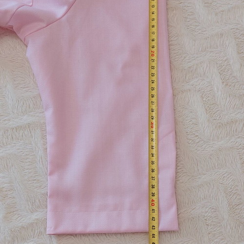 Eterna women's shirt new, XXL, soft light pink, 3/4 sleeve