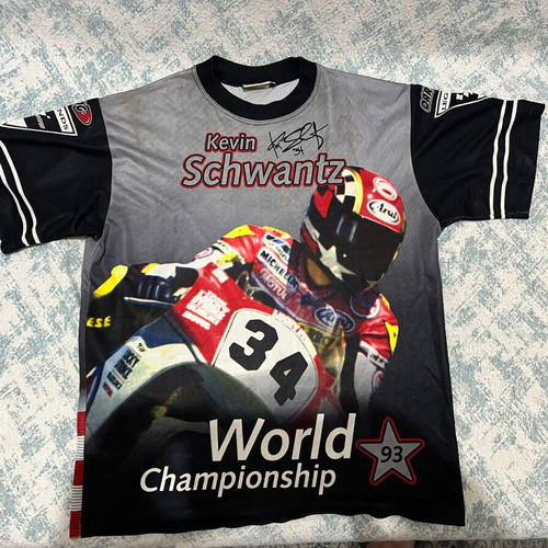 Motogp Kevin Schwantz jersey used, size L
