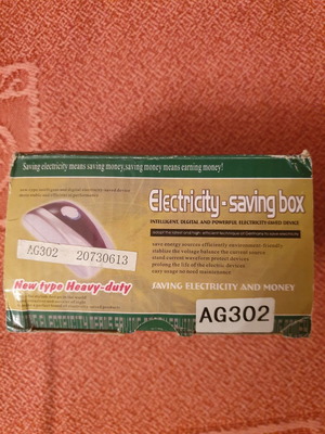 Electricity saving device new