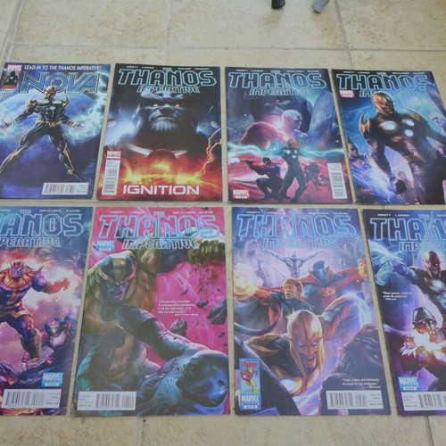 The Thanos Imperative 1-6 & Ignition (2010-2011) + Nova # No 36. & Thanos Sourcebook (2010)