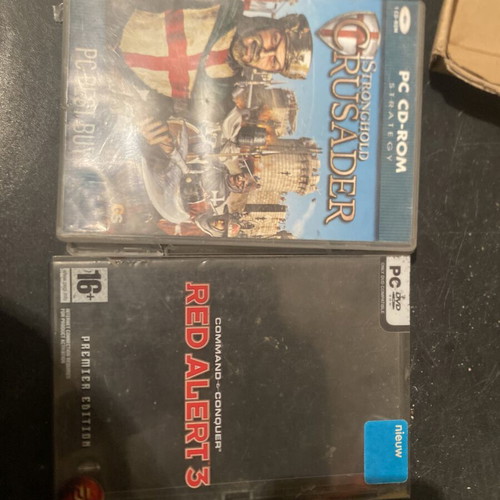 Command and Conquer 3 and Stronghold Crusader PC games