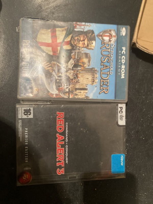Command and Conquer 3 and Stronghold Crusader PC games