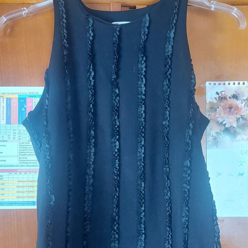 IF Ganas sleeveless top black, like new, size S