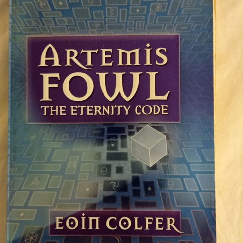Artemis Fowl The Eternity Code book like new, English