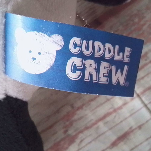 Velvet stuffed panda Cuddle Crew used