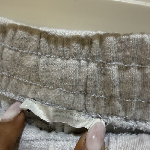 Zara grey sweatpants, size L