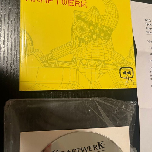 Introduction to Kraftwerk CD demos/remixes like new with small book