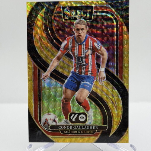 Panini Select La Liga 2024-25 Conor Gallagher Gold Wave 10/10 #192 card new