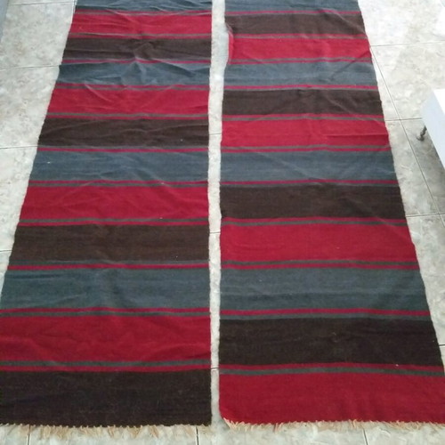 Wool handmade rugs like new, set of 2