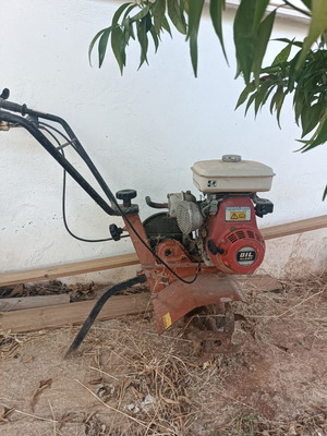 Honda tiller used, 5hp gasoline engine, 60cm working width