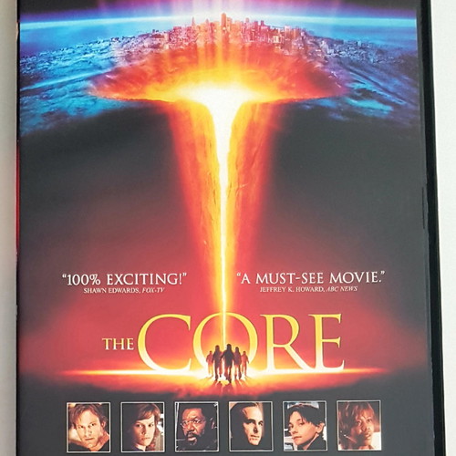 The Core DVD like new, 2003 science fiction movie