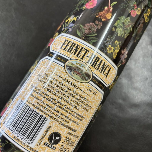 Fernet-Branca Amaro 0.7lt Limited Edition bottle new