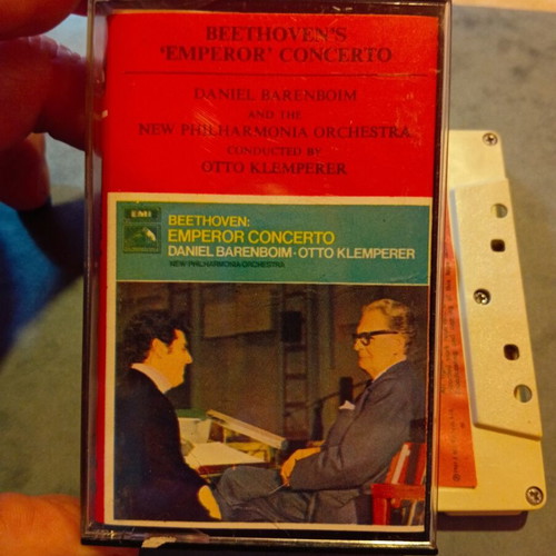 Classical music cassette tapes used, EMI 1961 and 1968 productions