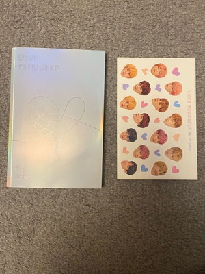 Answer album BTS Love Yourself like new without photocards