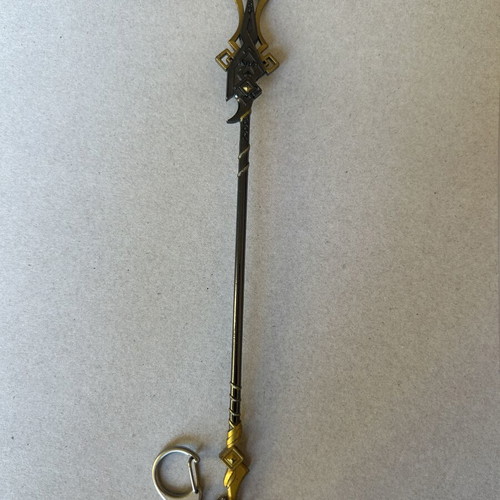 Genshin Impact Weapon Keychains with Stand like new