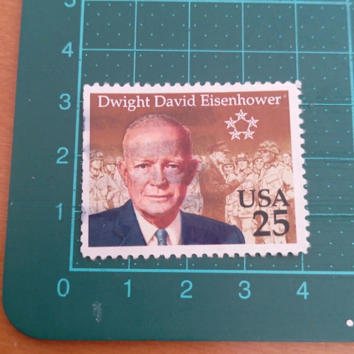 United States stamp 1990 Dwight D. Eisenhower like new