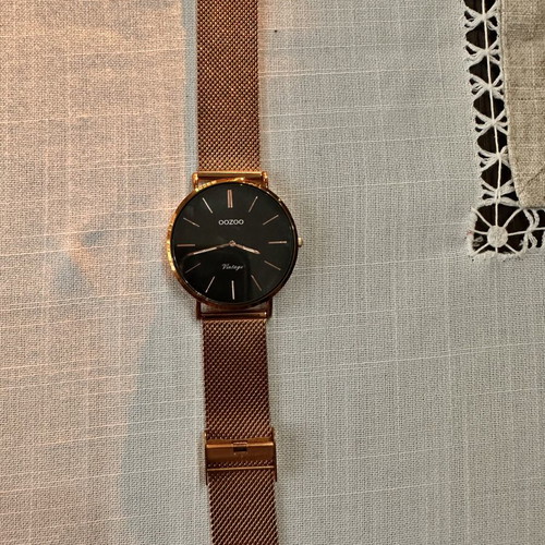 Oozoo women's wristwatch, gold color