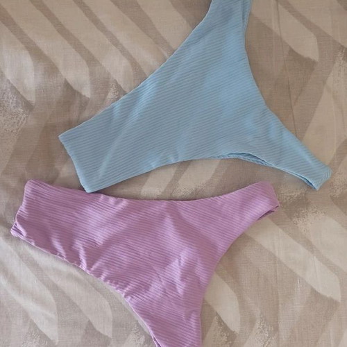 Luigi bikini bottoms new, blue and pink, size S-M