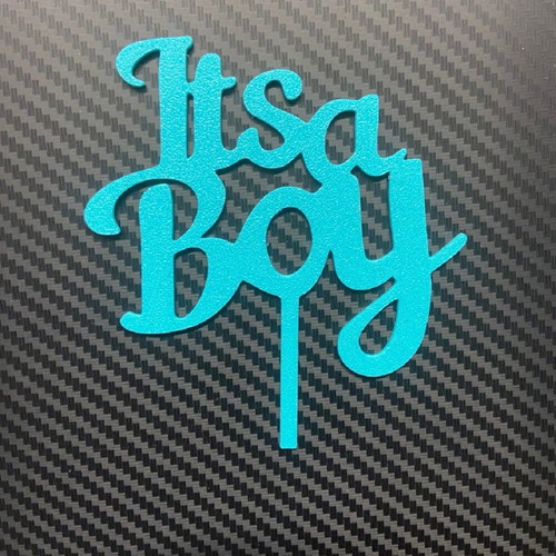 Cake Topper It’s a Boy new handmade decoration for baby shower