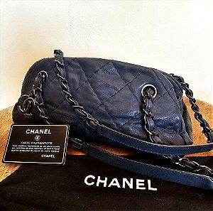 Chanel black Mademoiselle leather handbag
