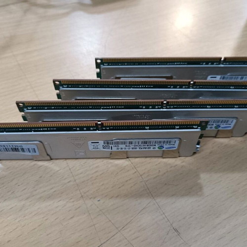 Server RAM PC3L‑8500R set 4×8GB Samsung DDR3 ECC Registered used