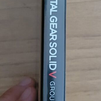 Metal Gear Solid V Ground Zeroes PS4 game Europe version