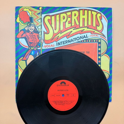 Super Hits International vinyl used, 1977 collection
