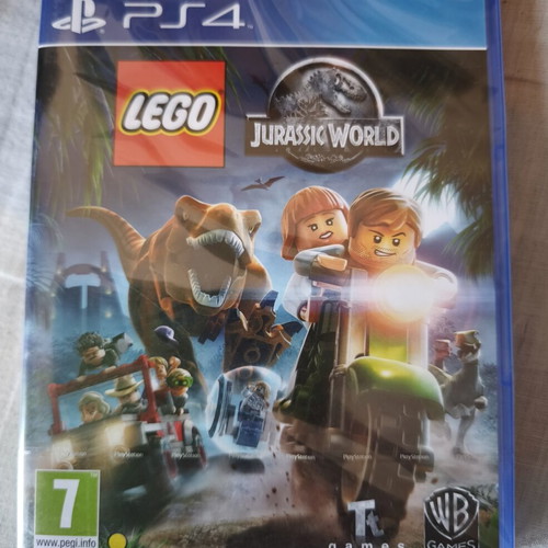 Lego Jurassic World PS4 game new, sealed