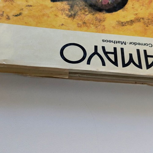Tamayo monograph book used, English edition, Rizzoli 1987