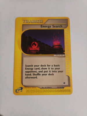 Energy Search Pokemon Card μεταχειρισμένη, Expedition Base Set 153/165